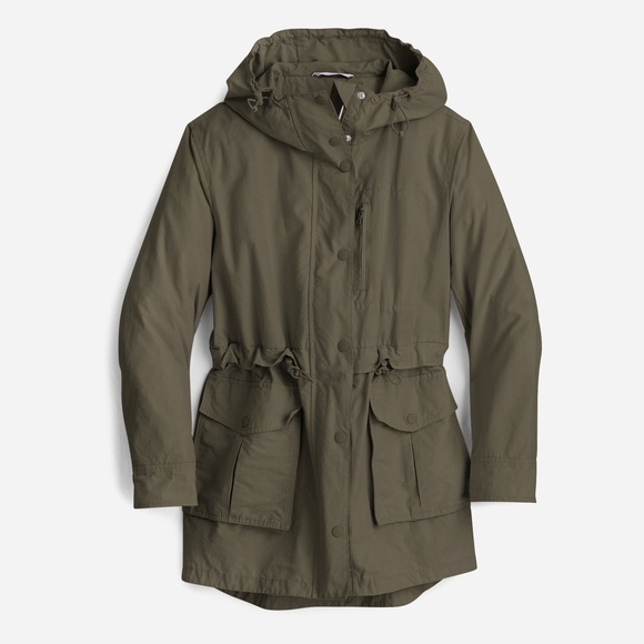 J. Crew ‘Perfect Lightweight Jacket' in "Dark Moss" Size SP ASO Meghan Markle - Picture 2 of 16